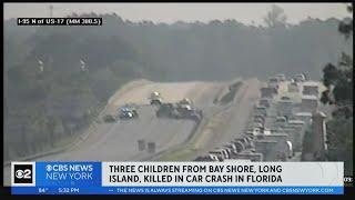 3 children from Bay Shore, N.Y. killed in Florida crash