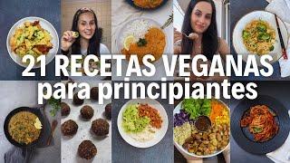 21 RECETAS VEGANAS PARA PRINCIPIANTES