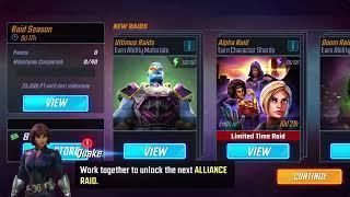 Marvel: Strike Force - alliance raid [Story]