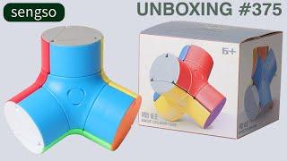 Unboxing №375 Sengso Magic Column Cube | Странный Октаэдр | Q-Platypus Puzzle | Утконос