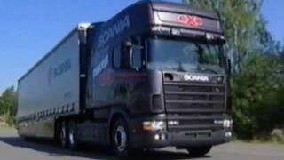 Birth of Scania 4 series (original video - factory & road test)