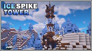 Minecraft Ice Spike Tower House - Quick and Easy