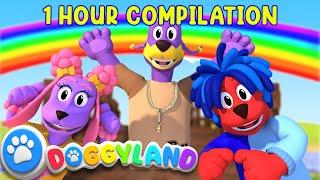 Doggyland 1 Hour Compilation | Kids Music | Doggyland Kids Songs & Nursery Rhymes by Snoop Dogg