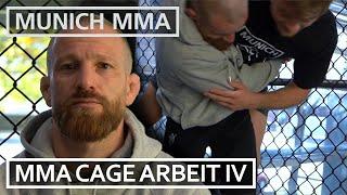 MMA Arbeit am Käfig 4: Takedowns gegen den Cage aus dem Oberkörperclinch