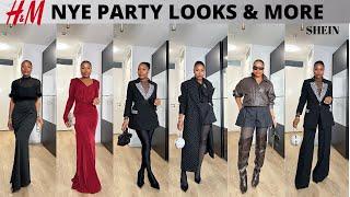 Affordable New Years Eve (NYE) PARTY OUTFITS and Winter LOOKs - H&M and SHEIN