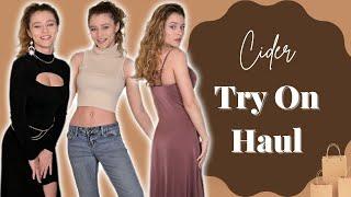 Try On Haul CIDER | Honest Opinions From a Model!