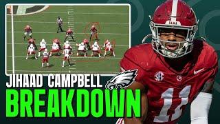 Jihaad Campbell Will Prove to be a Draft STEAL for the Eagles Once Again | PFF