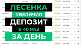  +4157% за день! ЛУЧШАЯ СТРАТЕГИЯ НА ФУТБОЛ беспроигрышная стратегия ставок на спорт | ЛЕСЕНКА