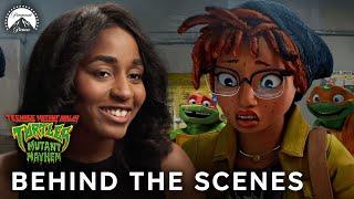 TMNT: Mutant Mayhem | Ayo Edebiri Voicing 'April O'Neil' (Behind The Scenes) | Paramount Movies