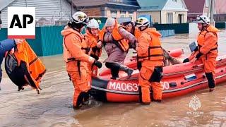 Thousands evacuated in Russia’s Orsk following dam break