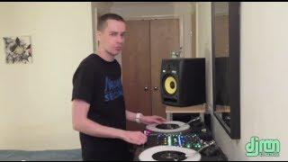 Dj Matman Beat Juggling With 7" Vinyl 45's ! (Using 2 copies of LL Cool J's Mama Said Knock You Out)