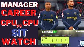 FIFA19 MANAGER CAREER [CPU VS CPU SIT AND WATCH  THE GAME] FIFA 19 CHEAT TABLE