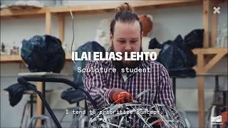 Fine arts student Ilai talks about life at Uniarts Helsinki's Academy of Fine Arts.