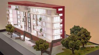 Architectural Model - Interactive Lighting System