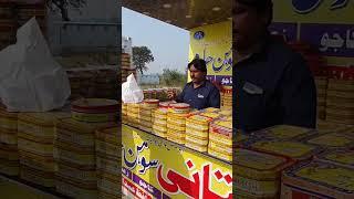 Pakistan Famous Halwa shop in Kartarpur Sahib Market #shorts #food #pakistan #india #shopping