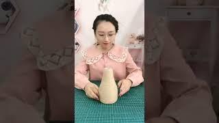 Handmade 手工diy 變廢為寶手工 手工 一個瓶子都不甘心，只做一個垃圾瓶子翻身做藝術品更何況是人呢