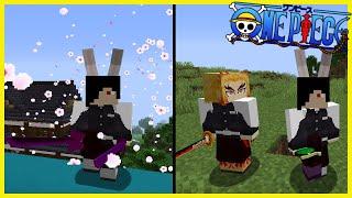 SPEEDRUNNING HAKI TRAINING! Minecraft One Piece vs Demon Slayer Mod