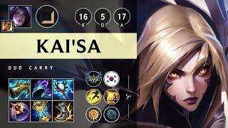 Kai'Sa ADC vs Xayah: Godlike - KR Challenger Patch 14.18