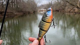 MUSKY Fishing in Cold Water Creeks