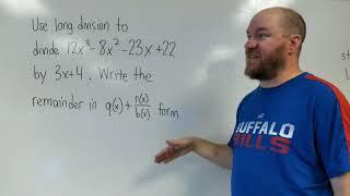 Polynomial Long Division