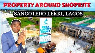 Peak Court Estate Sangotedo Lekki Lagos: Prime Land for sale