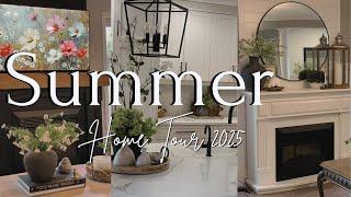 Cozy Summer Home Tour 2025 |  Decorating Ideas and Simple Seasonal Updates