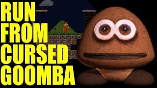 Him! Run from Cursed Goomba (Jumpscare Mari0 Map Pack)