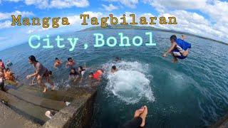 FILIPINO CLIFF DIVES | Ligo Sa Mangga Port Tagbilaran City Bohol | Twits ryan