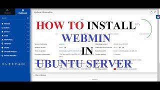 How To Install Webmin (Web GUI for Linux) on Ubuntu Server