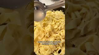 Think Fettuccine Alfredo needs cream? Think again! It needs just 3 ingredients & none are cream