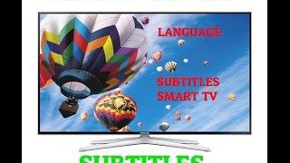 SAMSUNG TV MOVIE AUDIO Language,Subtitles How To Change it