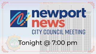 Newport News City Council Meeting 03-11-2025