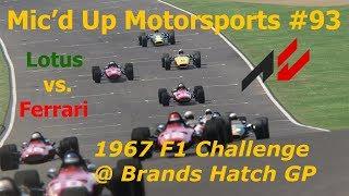 Mic'd Up Motorsports #93 - Assetto Corsa - F1 1967 Lotus vs Ferrari