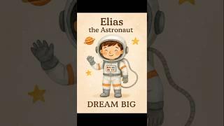  Dream big, little astronaut!  This personalized space wall art #nurserydecor