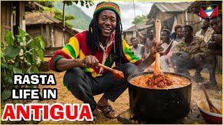 UNBELIEVABLE ! A Day In The Life of RASTA PEOPLE of Antigua and Barbuda 