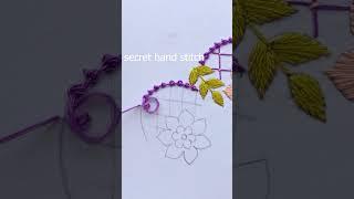 Beautiful embroidery border #shortvideo #trending #embroidery