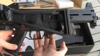 H&K UMP9 "VFC Airsoft GBB SMG" Unboxing and Shooting test