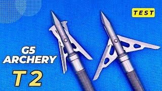 G5 T2 100gr BROADHEAD TEST