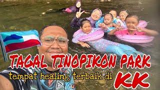 TAGAL TINOPIKON PARK Penampang Sabah | Best oo mandi dengan ikan | Tempat Healing Recommended #sabah