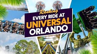 Every Ride at Universal Orlando Resort RANKED 2024