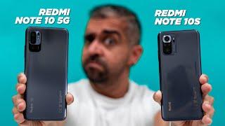 Redmi Note 10 5G vs Redmi Note 10S: CONFUSING! 