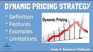 What is Dynamic Pricing Strategy? | From A Business Professor