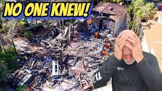 $1,300,000 Burned House Demo - Why Did This House Burn So Bad