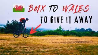 Overnight BMX Ride to Wales to Donate My Most Epic Bike
