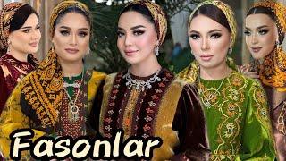 Owadan turkmen moda koynek fasonlar 2024 | Women Dress | yanly koynek fasonlar 2024