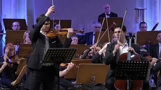 Johannes Brahms: Double Concerto in A minor, Op. 102. Kirill Maximov, Ion Storojenco, Azis Sadikovic