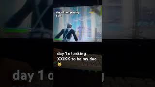 @XXJKK Day 1 of asking you to be my duo #fortnitemontage #fypシ゚viral #choking