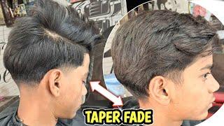 Taper Fade Haircut Tutorial Hindi | Step By Step | Sahil Barber