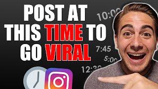 The BEST Time To Post on Instagram To Go Viral CHANGED  (BEST TIME TO POST on Instagram)