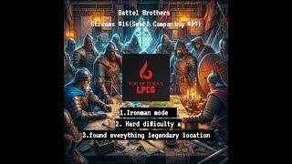 Welcome to For me For us – Starting stream's Battle Brothers #battlebrothersgame